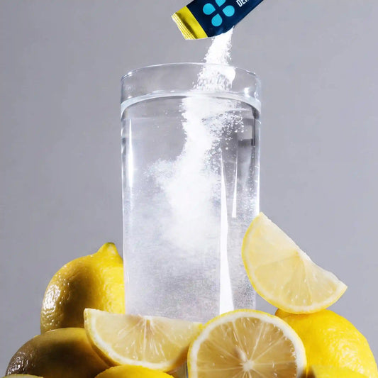 DripDrop Original Electrolyte Powder, Lemon, 8 oz sticks, 32 Pack